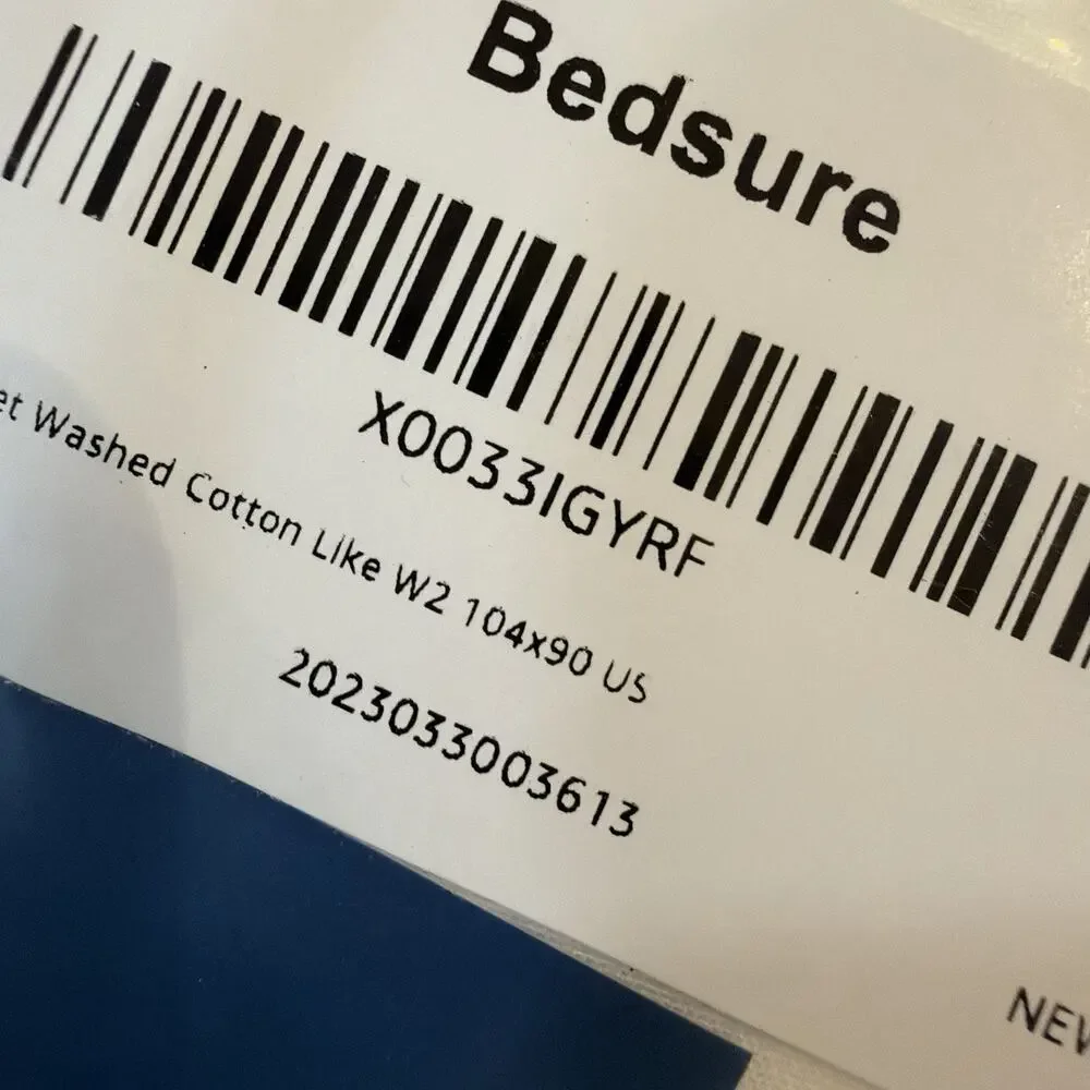 Bedsure Duvet Set King White + 2 Pillowcases New Sealed NWT Get Cozy